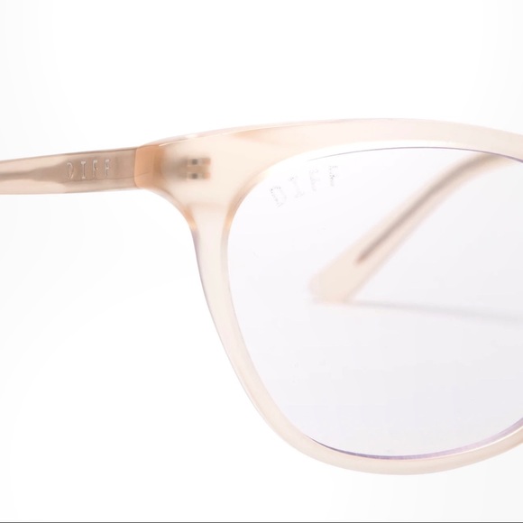 DIFF Jade Bluelight Glasses Melon Crush Frames - Picture 4 of 7